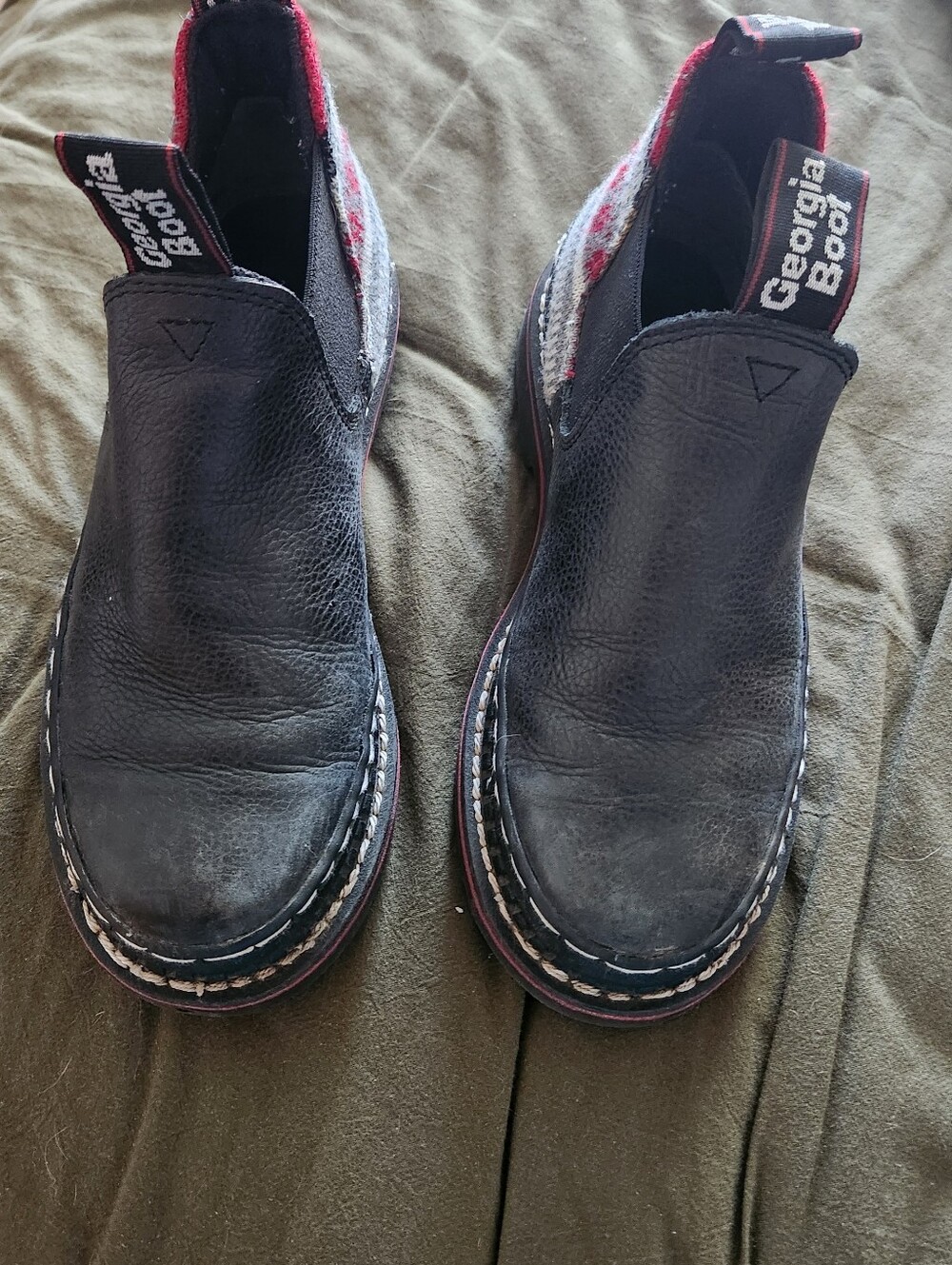 Georgia Boot Pendleton Romeo Slip On 6.5